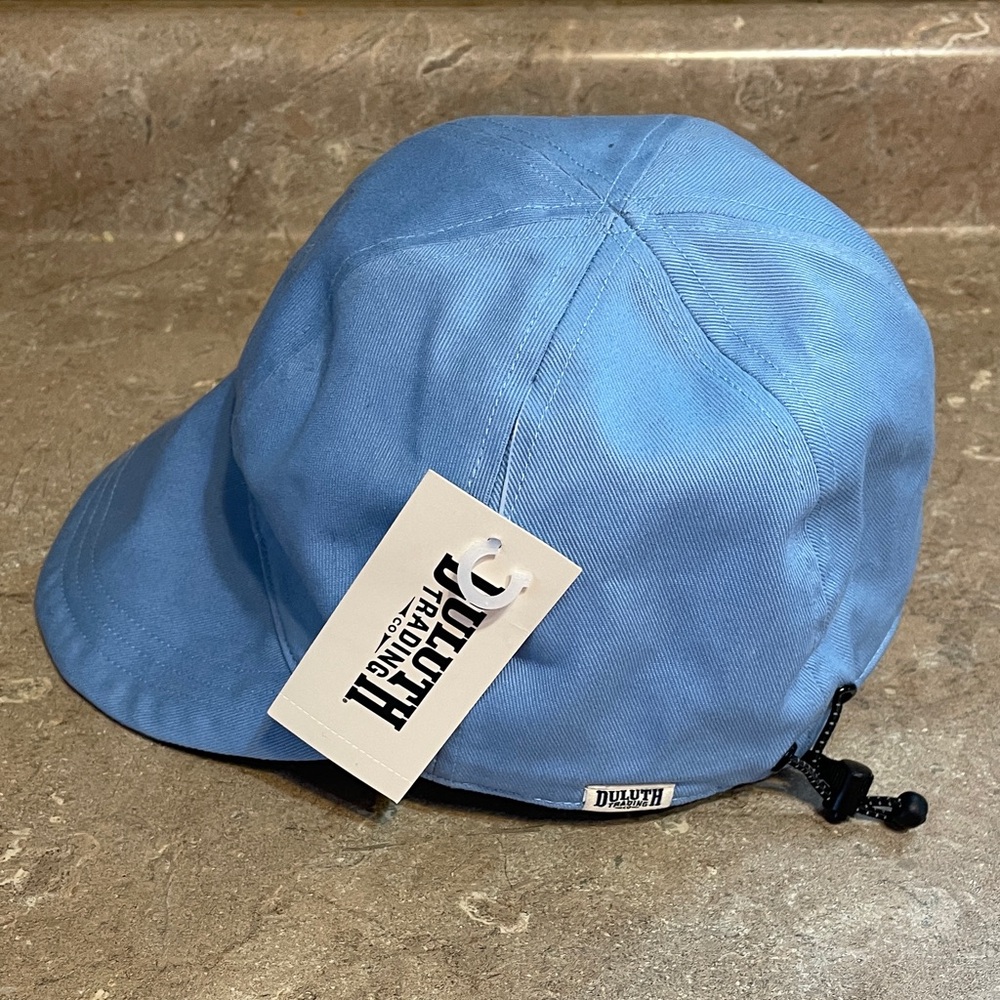 Duluth Trading Co Woman’s Sky Blue Cap with Adjustable Back (New)